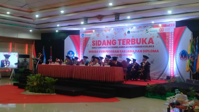
 Pelaksanaan wisuda USN Kolaka.