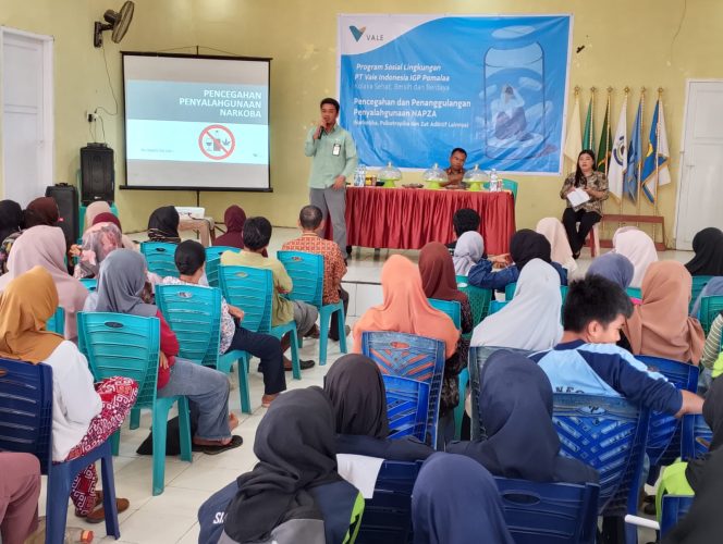 
 Sosialisasi penyalahgunaan NAPZA.