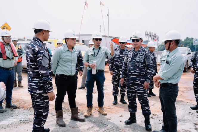 
 Perkuat Sinergi Industri dan Pertahanan Laut untuk Keberlanjutan: Dankodaeral VI Makassar Kunjungi PT Vale IGP Morowali