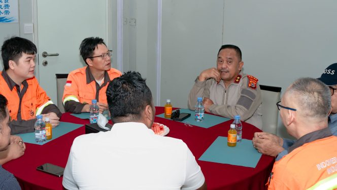 
 Tinjau Kawasan Industri IPIP, Polda Sultra Perkuat Sinergi untuk Hilirisasi Berkelanjutan