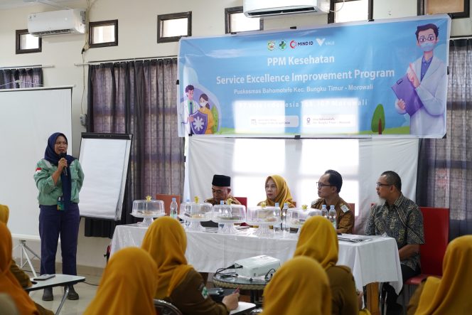 
 Gelar Service Excellence Improvement Program, PT Vale Dorong Peningkatan Mutu Layanan Kesehatan Masyarakat Morowali