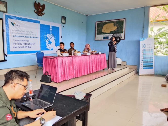 
 Kades Pewutaa Apresiasi Kegiatan Promkes PT Vale