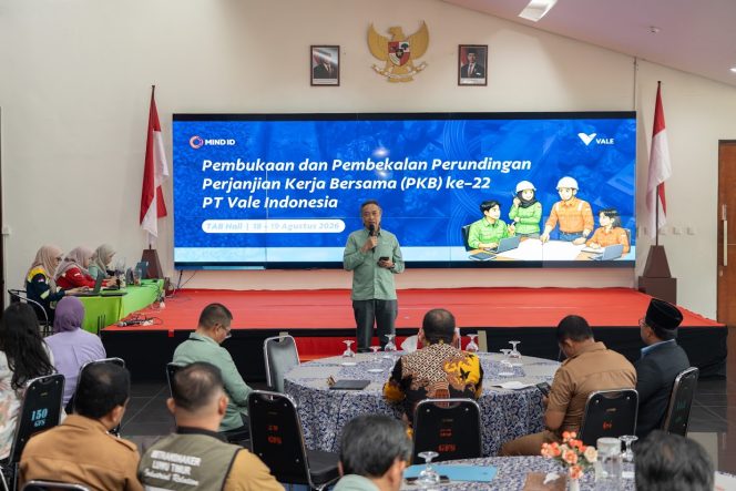 
 Dorong Hubungan Industrial yang Harmonis, Strategis dan Berkeadilan, PT Vale Persiapkan Perundingan PKB ke-22
