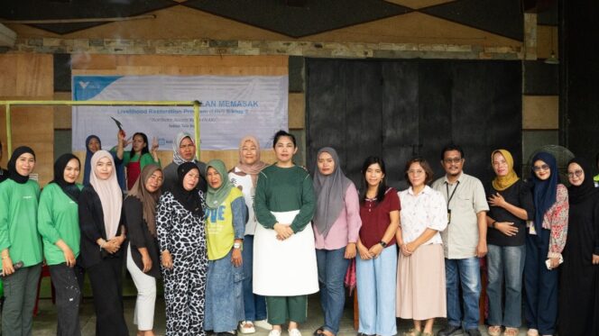 
 Peserta pelatihan tata boga.