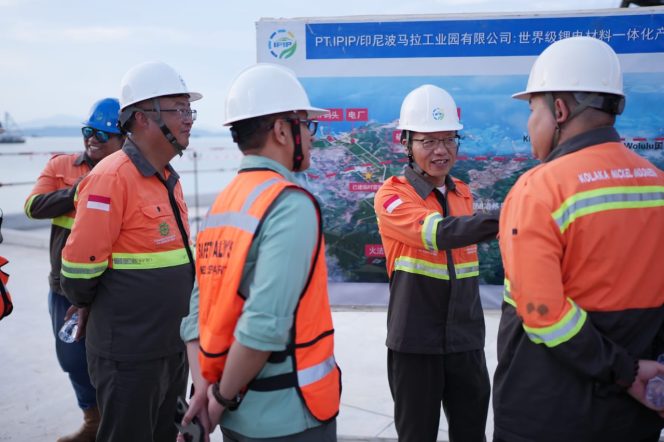 
 CEO PT Vale berkunjung ke kawasan industri PT IPIP.