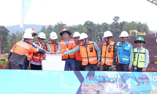 
 First Digging Ceremony PT PAMA Persada – PT Vale IGP Pomalaa pada Selasa (8/10/2025).