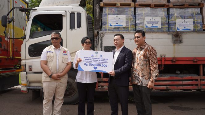 
 Huayou Indonesia salurkan bantuan kemanusiaan ke Sumatera.