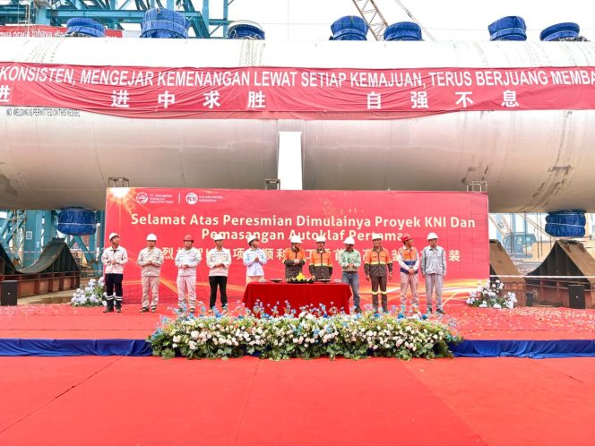 
 Proyek HPAL Pomalaa Capai Tonggak Strategis dengan Kedatangan Autoclave Pertama