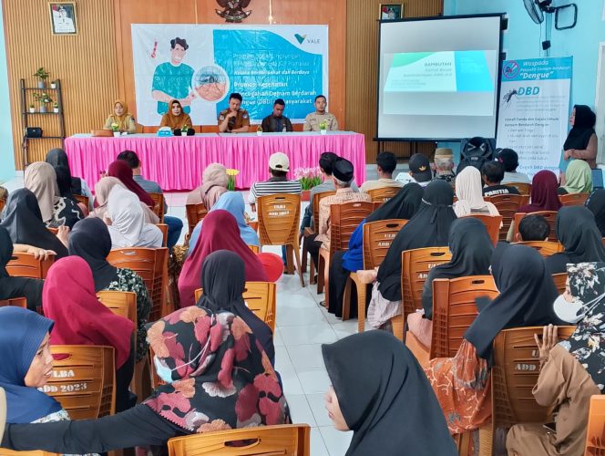 
 Cegah DBD, PT Vale Indonesia Gelar Promkes di Desa Ulu Baula