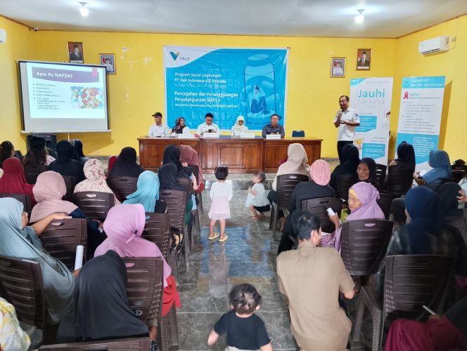 
 Ratusan Warga Desa Sopura Antusias Ikuti Promkes PT Vale