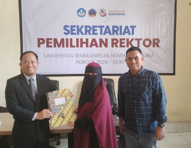 
 Dr. Syarifuddin Tundreng Pendaftar Pertama Bakal Calon Rektor USN Kolaka