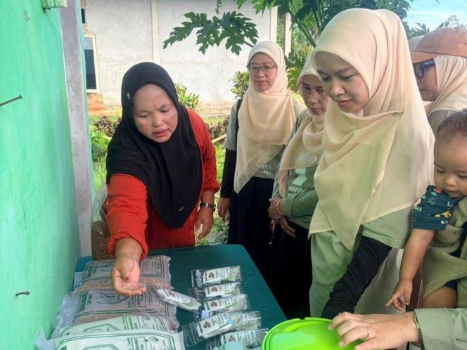 
 PWAT UBPN Kolaka Kunjungi Pertanian Organik dan Produksi Teh Bunga Telang di Desa Puubunga
