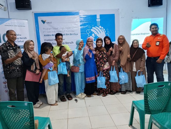 
 PT Vale Edukasi Warga Desa Pesouha Cegah DBD dan Terapkan PHBS