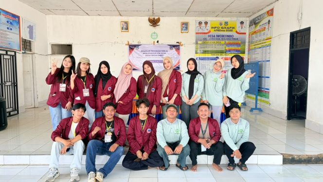 
 Program Kerja Mahasiswa KKN USN Kolaka di Iwoikondo Diharapkan Mendukung Pembangunan Desa