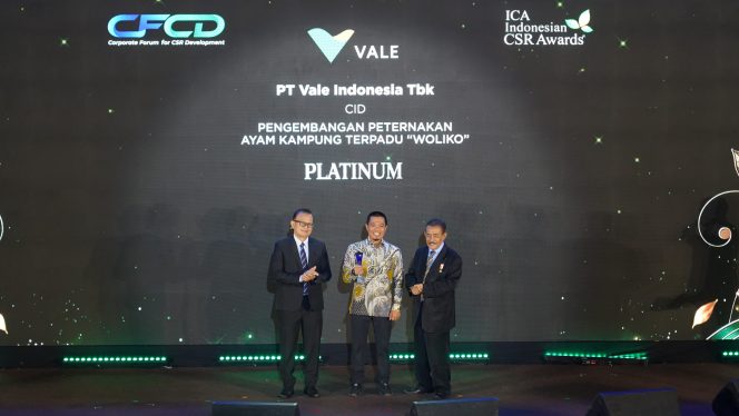 
 Vale Indonesia Raih Satu Platinum dan Dua Gold Awards ICA–ISDA 2026 untuk Program Pemberdayaan Masyarakat