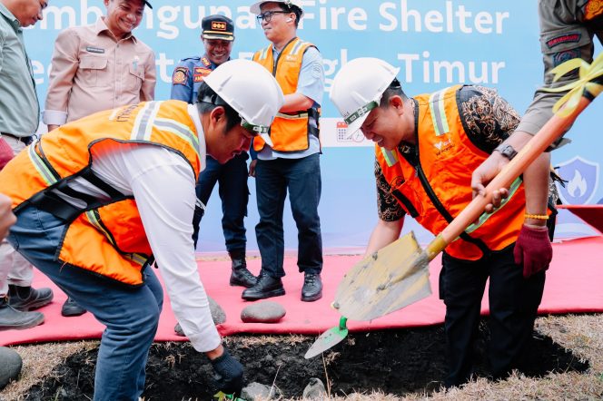 
 Bangun Fire Shelter Pertama di Kecamatan Bungku Timur, PT Vale Dorong Kesiapsiagaan Darurat Kebakaran